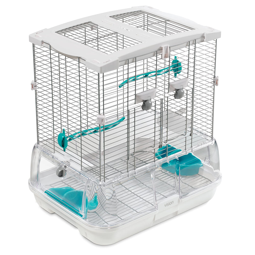 Hari Vision S01 Wire Bird Cage, Bird Home for Budgies, Finches and Canaries, Small