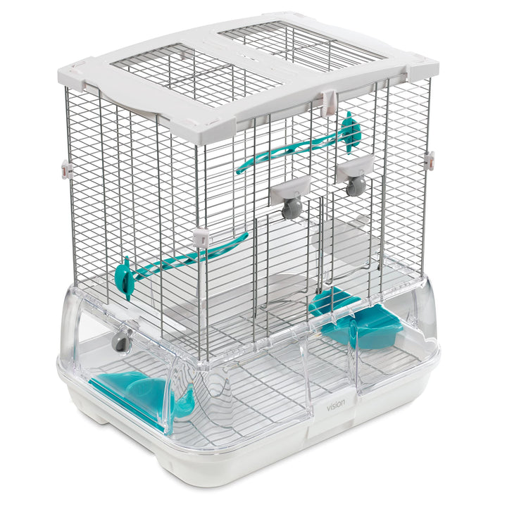 Hari Vision S01 Wire Bird Cage, Bird Home for Budgies, Finches and Canaries, Small