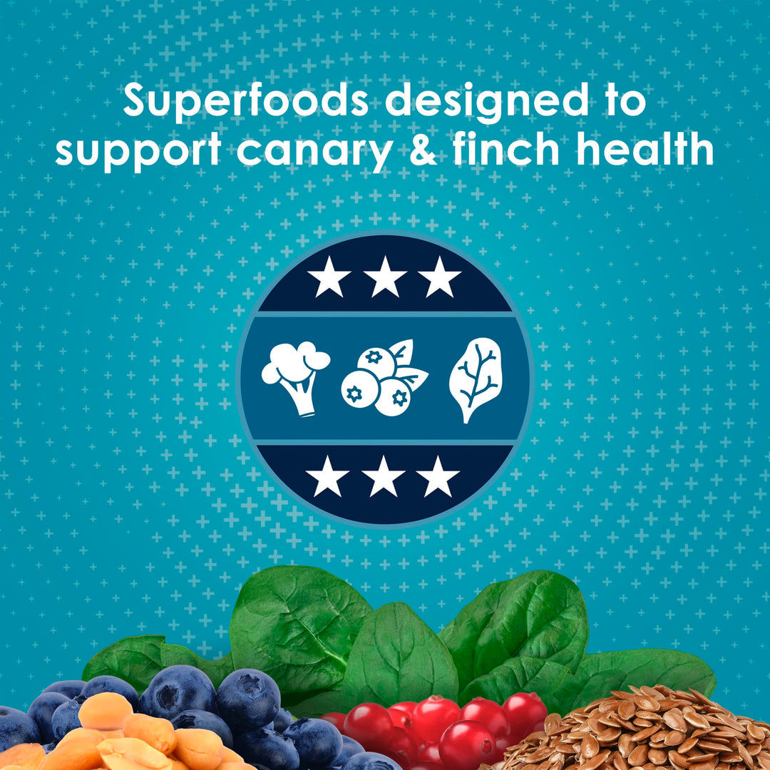Kaytee Forti-Diet Pro Health Nourish+Protect Canary &amp; Finch Food, 2 Lb