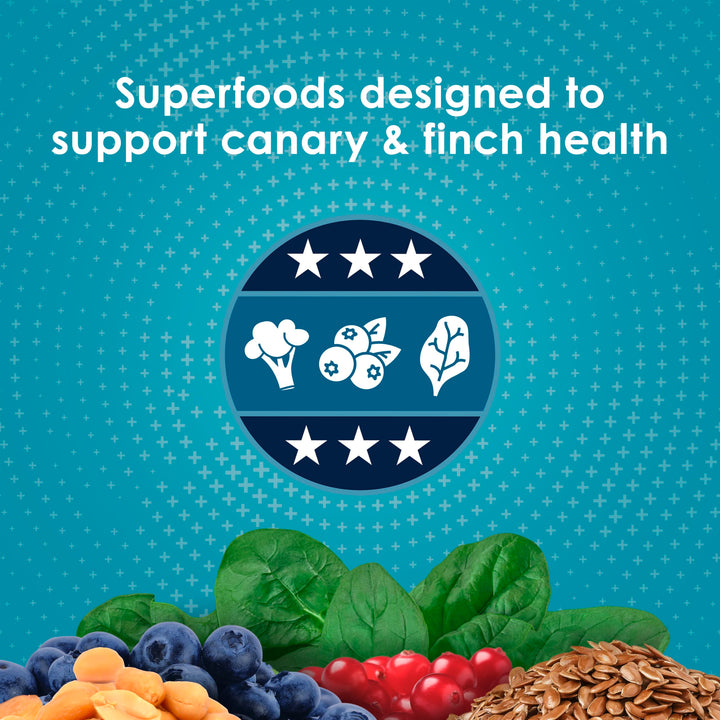 Kaytee Forti-Diet Pro Health Nourish+Protect Canary &amp; Finch Food, 2 Lb