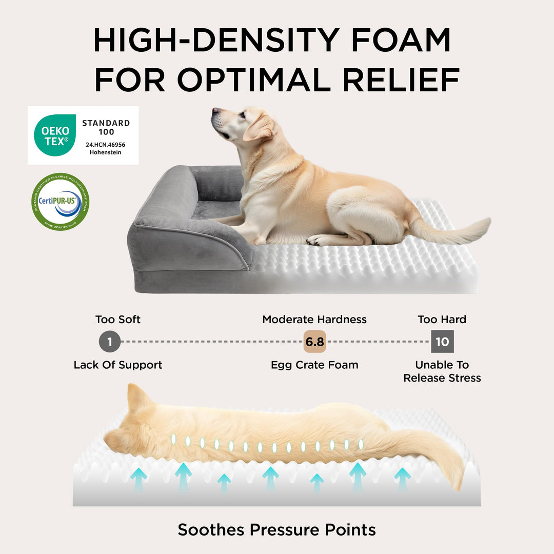 Bedsure Orthopedic Dog Beds Large Sized Dog Washable Original Design