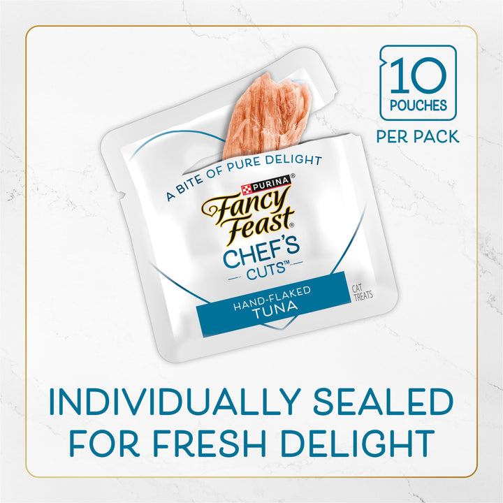 Fancy Feast Purina Tuna Cat Treats (5 Pack) 10 Count Pouches