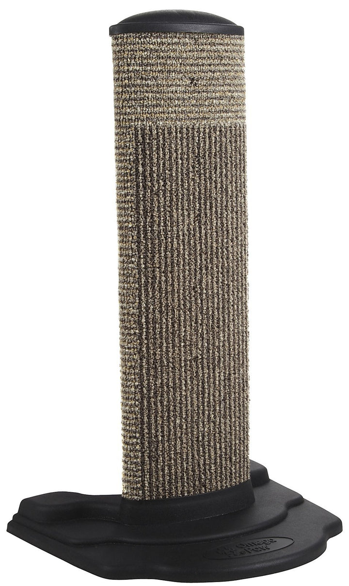 Omega Paw Multi-Purpose Scratch Post, Cat Scratching Post, Assorted Colors,21.5L x 12W x 10H
