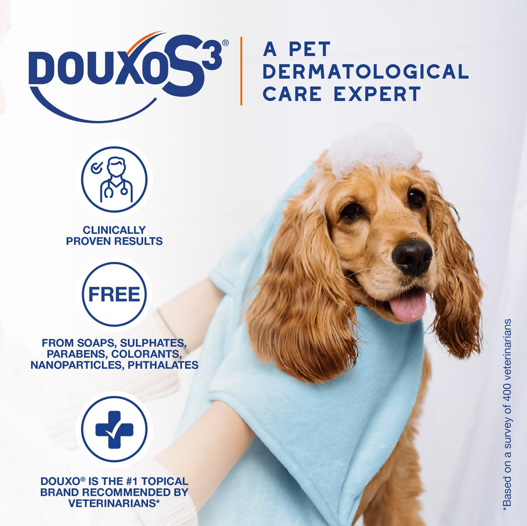 Douxo S3 PYO Medicated Dog Mousse - Bacterial &amp; Yeast Infection Treatment