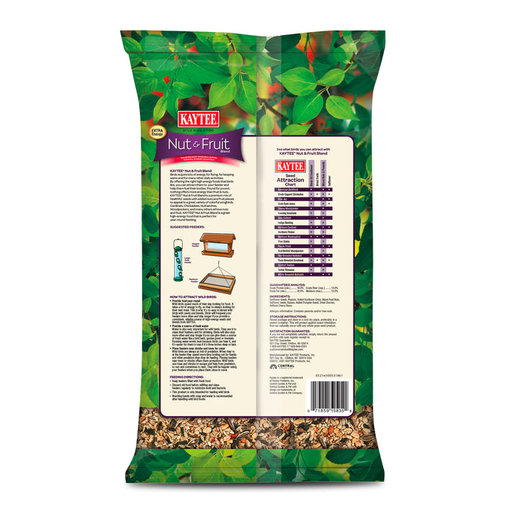 Kaytee Nut &amp; Fruit Wild Bird Seed, 5 lb