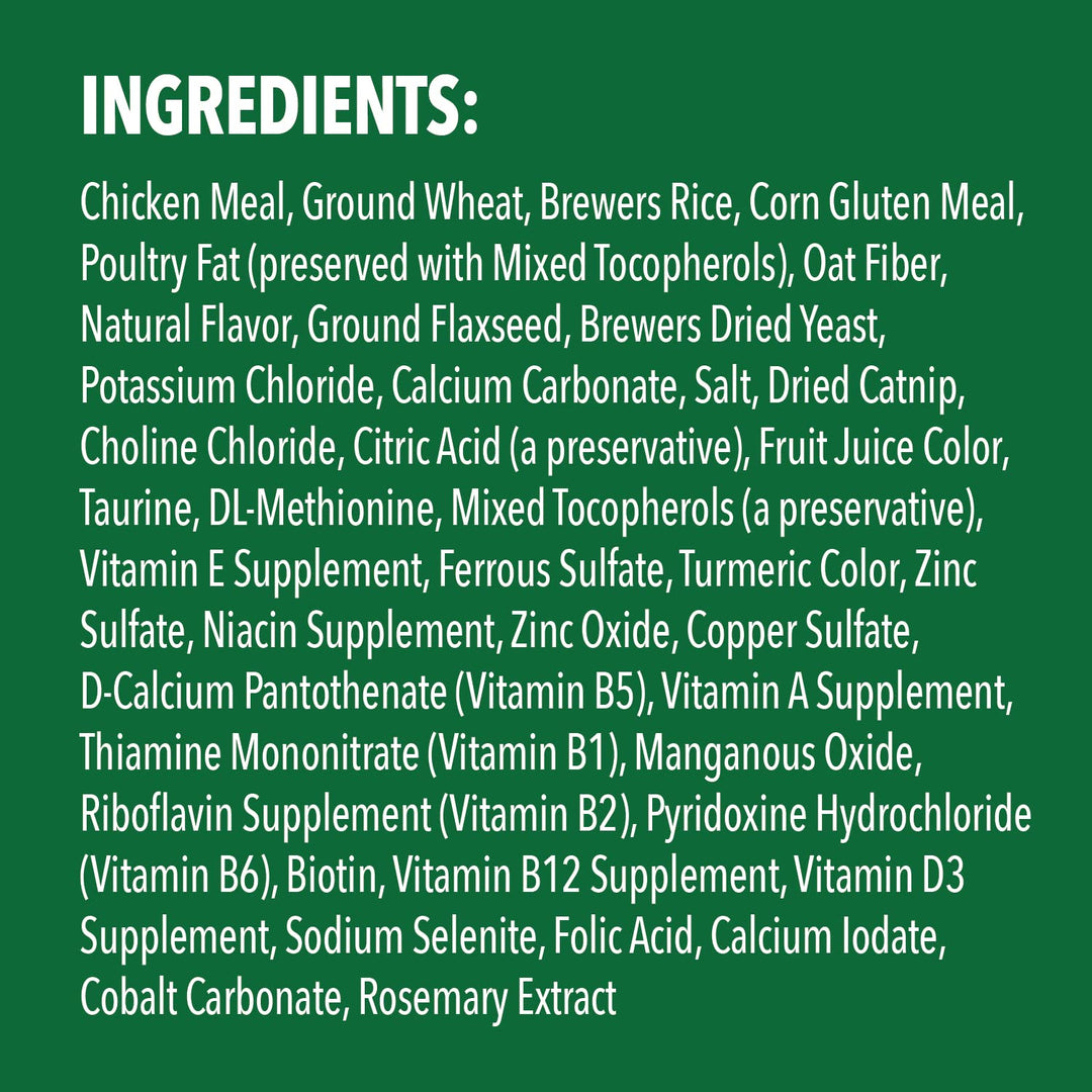 Greenies Feline Natural Dental Cat Treats, Catnip Flavor, 9.75 oz