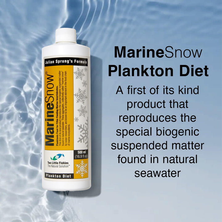 Two Little Fishies MarineSnow Plankton Diet for Reef Aquariums, 500 ml