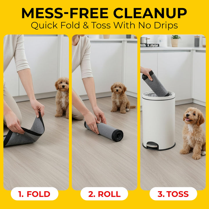 Glad for Pets, Puppy Pads - Activated Carbon, Dog Pee Pads, 100 Count