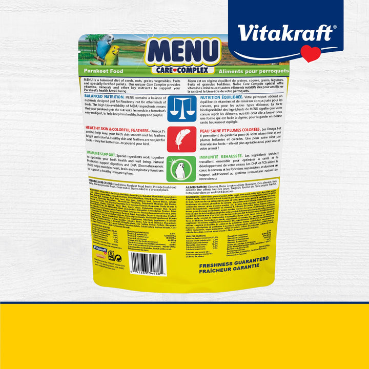 Vitakraft Menu Parakeet Food 2.5 lb.