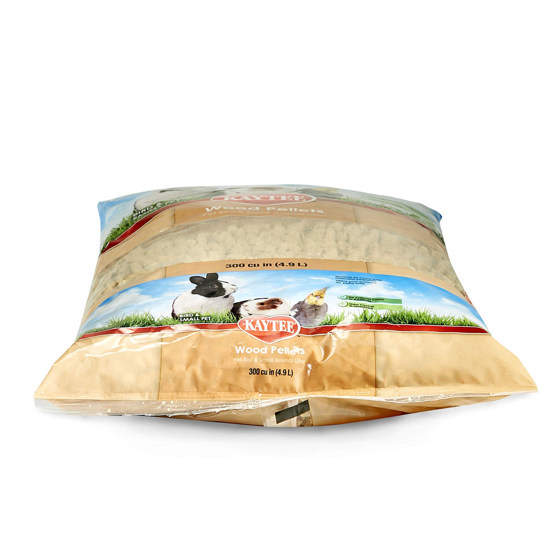 Kaytee Wood Pellets Pet Bird &amp; Small Animal Litter, 8 lb Bag