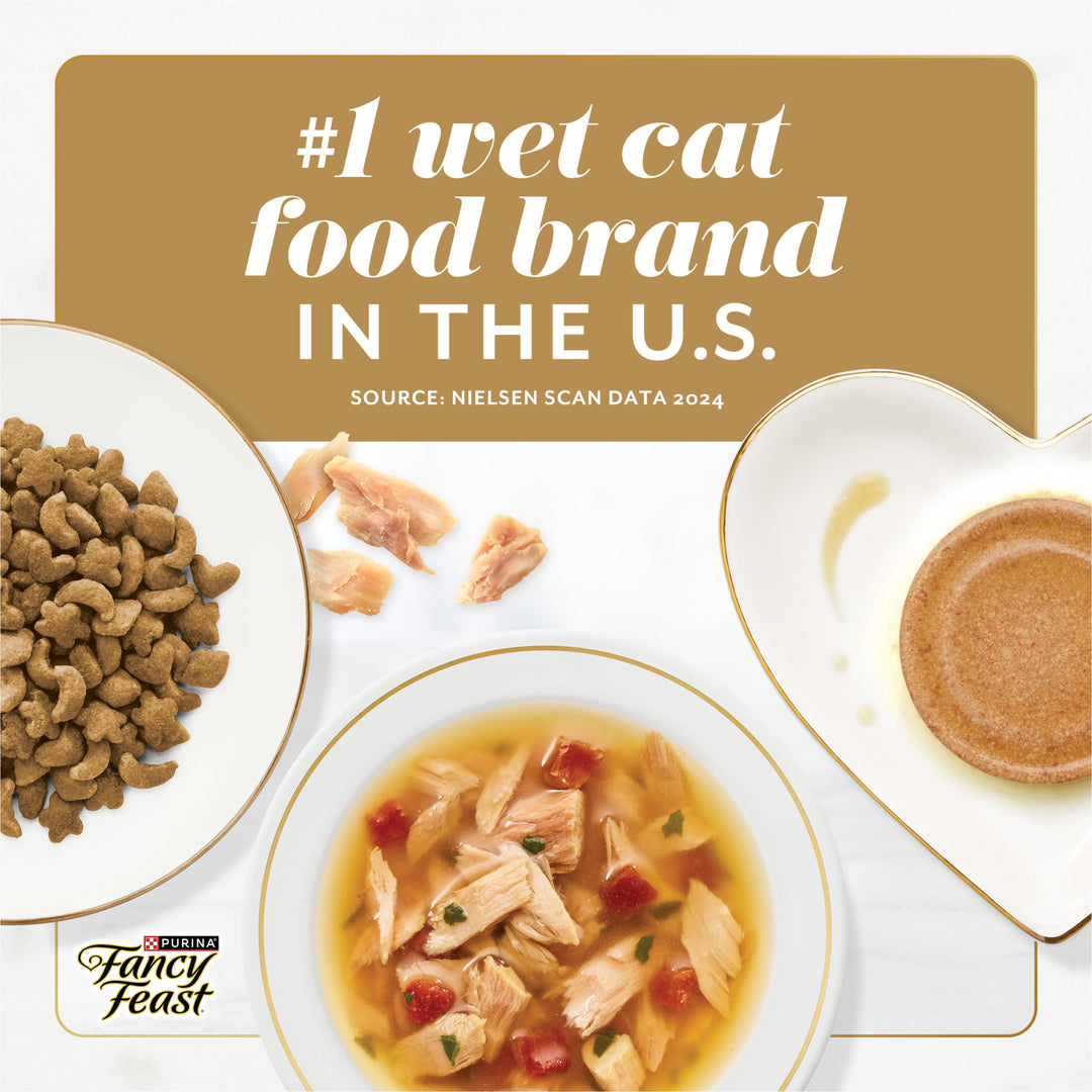 Fancy Feast Purina Tuna Cat Treats (5 Pack) 10 Count Pouches