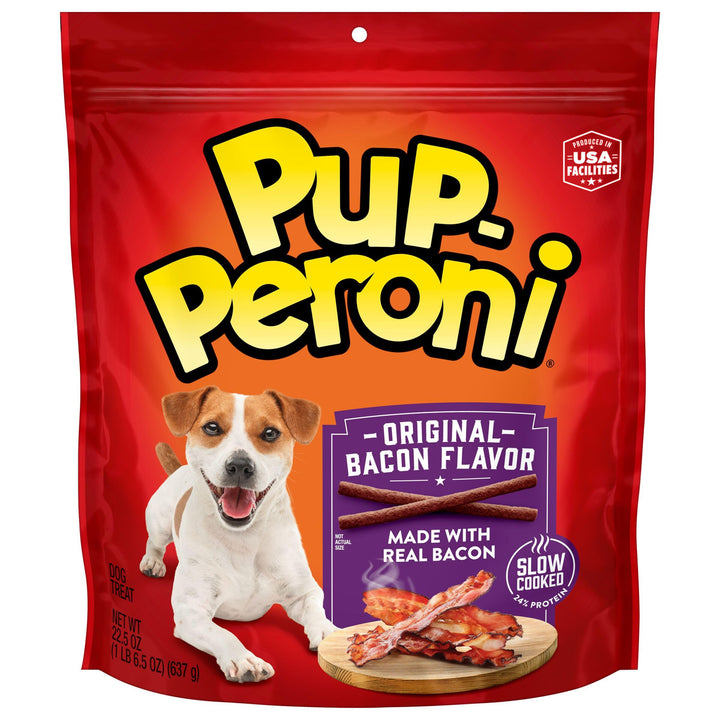 Pup-Peroni Original Bacon Flavor Dog Treats, 22.5 Oz. Bag