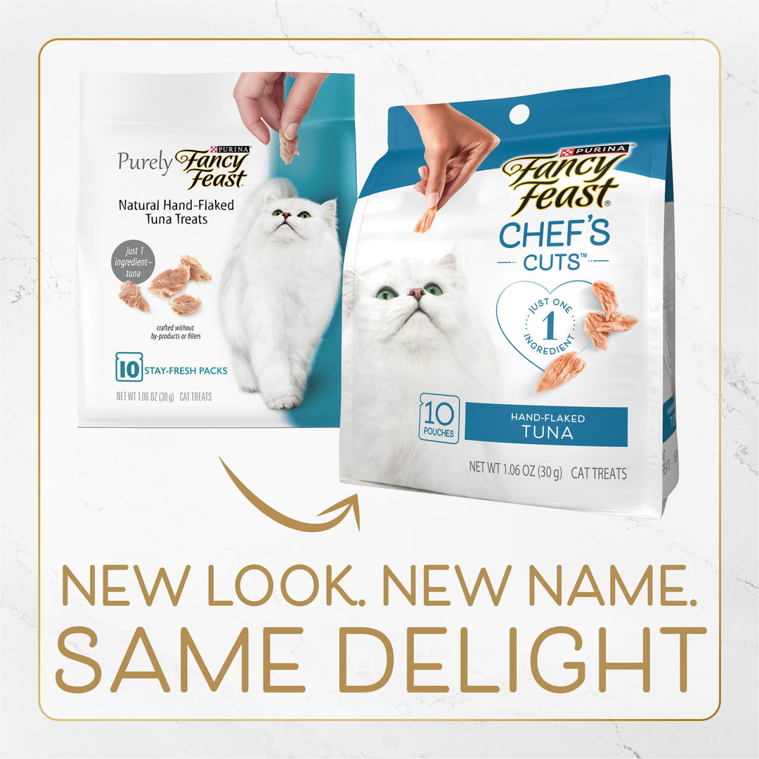 Fancy Feast Purina Tuna Cat Treats (5 Pack) 10 Count Pouches