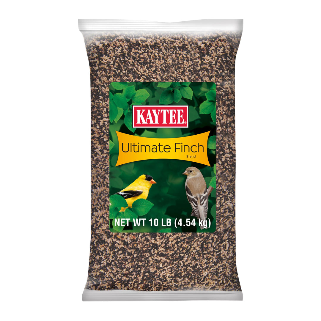 Kaytee Ultimate Wild Finch Blend Wild Bird Food, Attracts Finches &amp; Other Outdoor Wild Birds, 10 Pounds