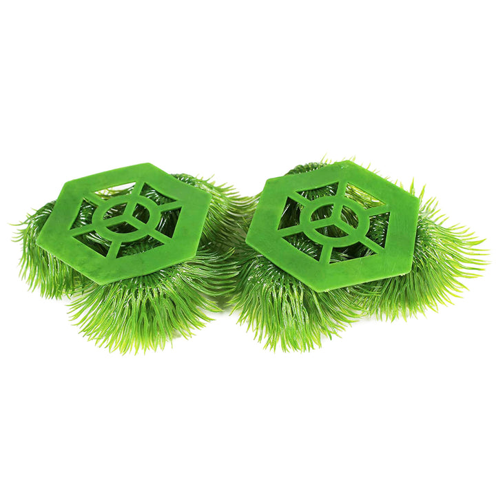 Penn-Plax Fish Breeding Grass – Baby Hideout for Fry – Great for Livebearers and Egg Layers – Plastic Aquarium Plants – 2 Pieces