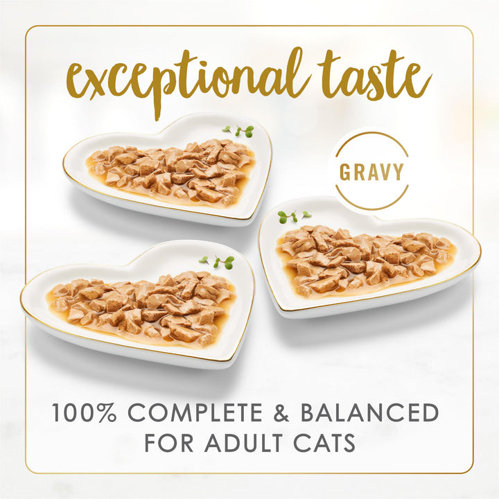 Purina Fancy Feast Gravy Lovers Wet Cat Food, 3 oz Cans, 30-Pack