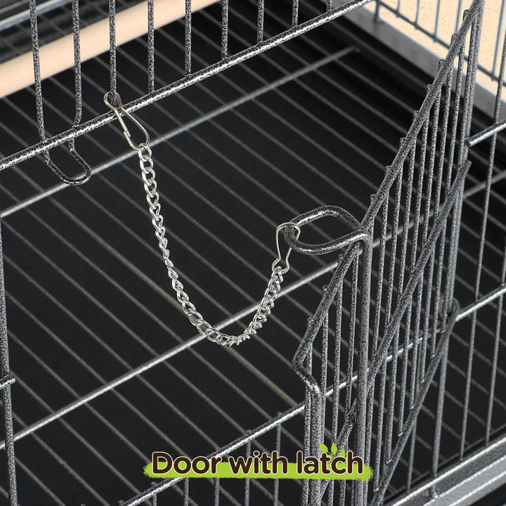 Yaheetech 52" Large Bird Cage for Parakeets, Cockatiels, Conures, Black