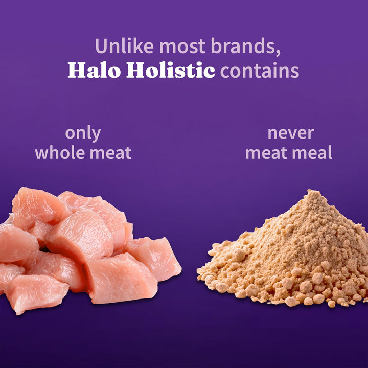 Halo Holistic Dry Cat Food, Cage-Free Chicken Recipe, 3 lb