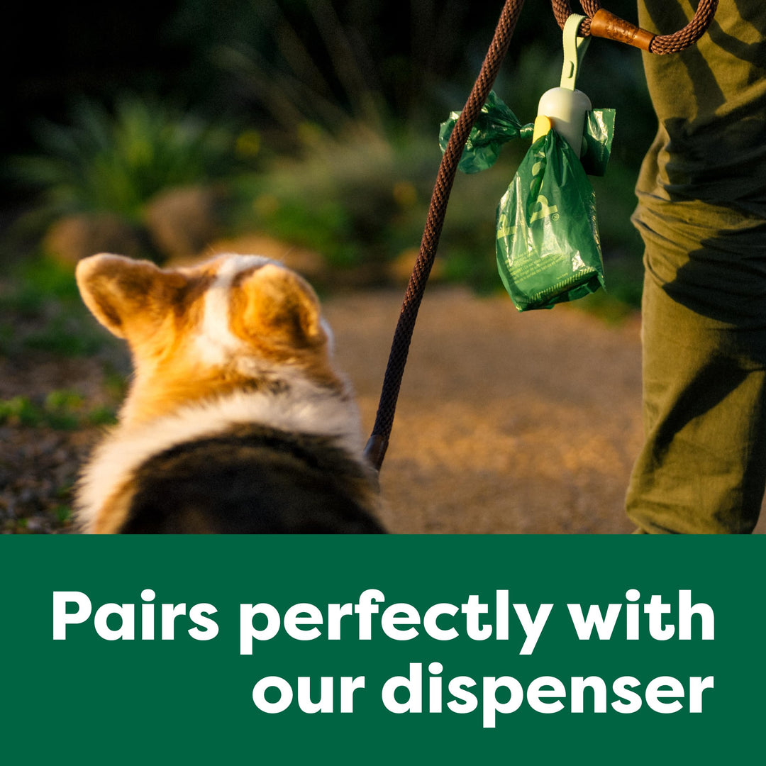 Earth Rated Dog Poop Bags on Refill Rolls, 270 Bags, Unscented