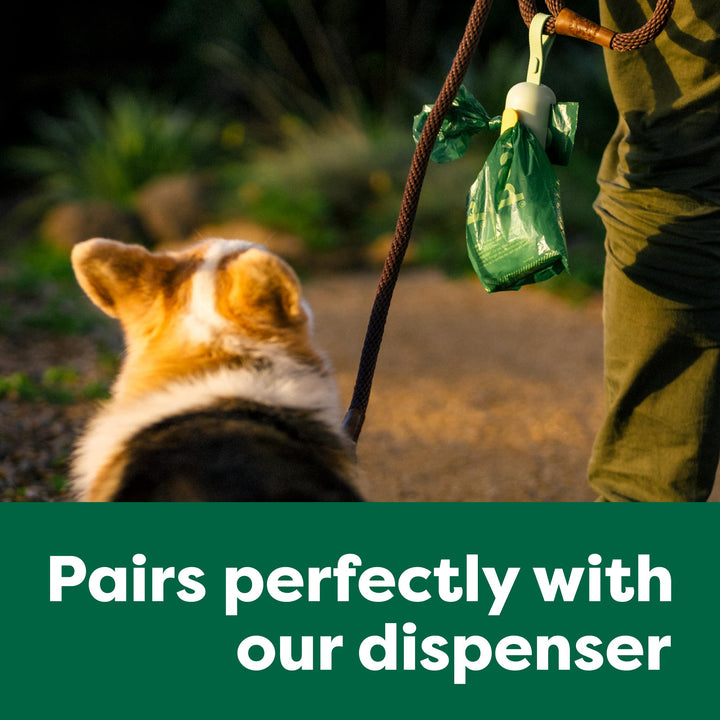 Earth Rated Dog Poop Bags on Refill Rolls, 270 Bags, Unscented