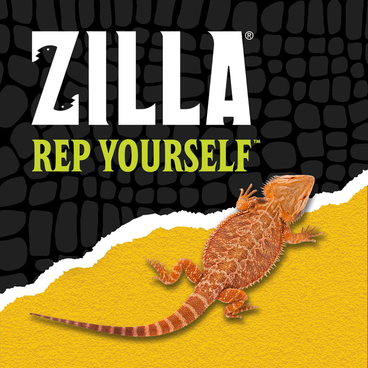 Zilla Desert Blend Substrate, Glass-Friendly Alternative to Sand, Made with 100% English Walnut Shells, Ideal for Desert Reptiles, 25 Quarts