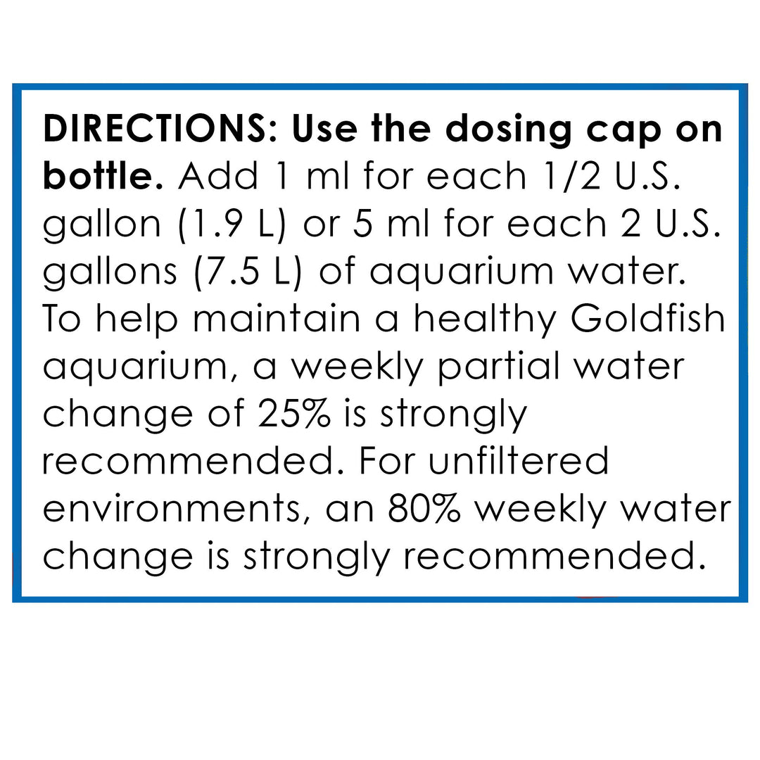 API GOLDFISH PROTECT Aquarium Water Conditioner 4-Ounce Bottle