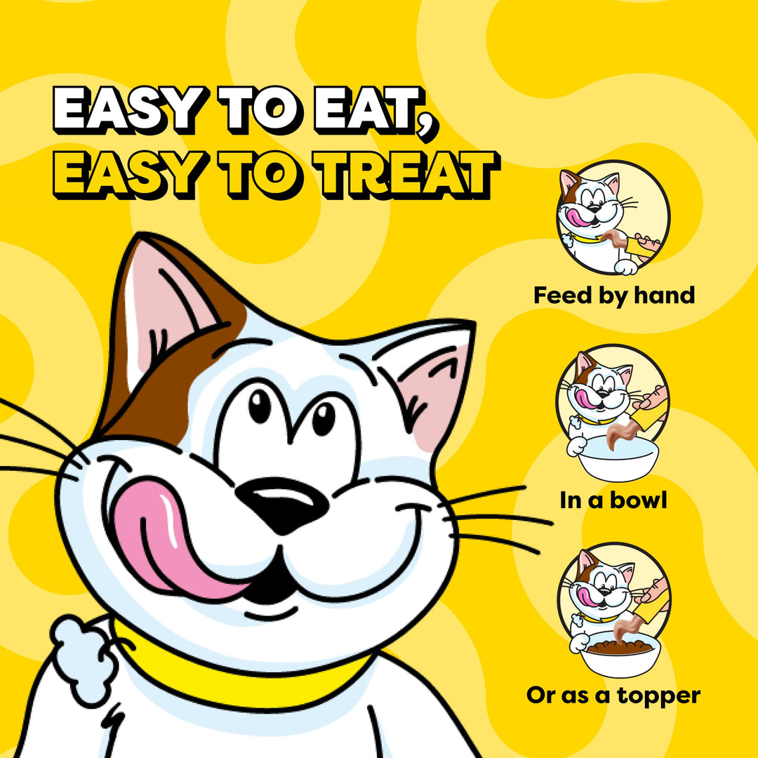 Temptations Creamy Puree Lickable Cat Treats, Chicken, 4 Count, 11 Pack