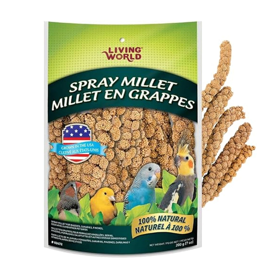 Living World - Millet Spray for Birds, 7 Oz