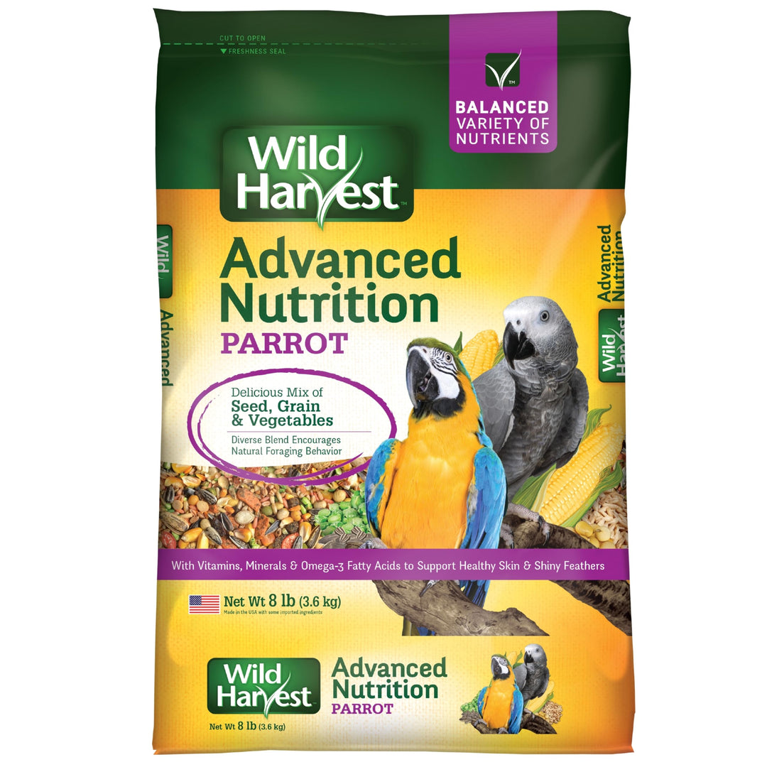 Wild Harvest Advanced Nutrition Parrot Food, 8 lbs