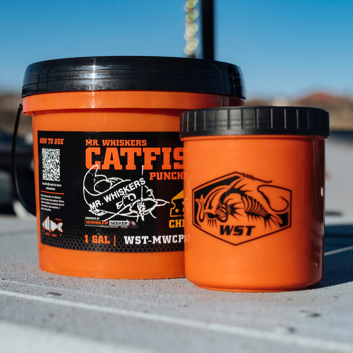 Mr. Whiskers Catfish Punch Bait - Cheese - 1 Gallon