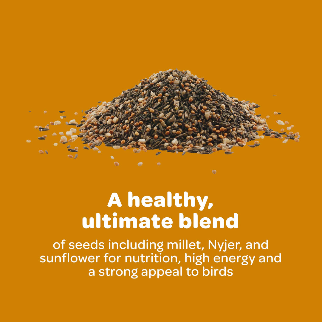 Kaytee Ultimate Wild Finch Blend Wild Bird Food, Attracts Finches &amp; Other Outdoor Wild Birds, 10 Pounds