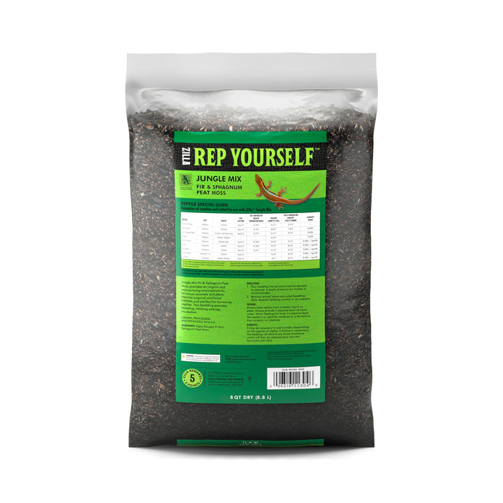 Zilla Jungle Mix Terrarium Substrate Bedding, 8 Quart