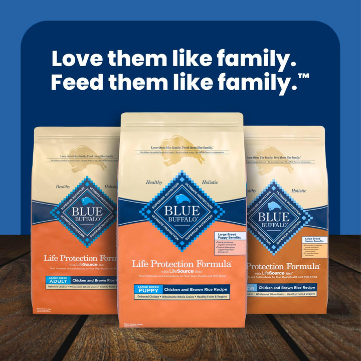 Blue Buffalo Life Protection Formula Chicken Large Puppy Dog Food, 30 lb