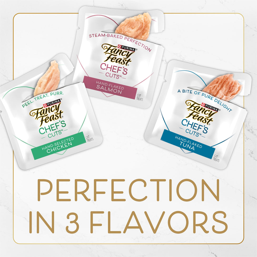 Fancy Feast Purina Tuna Cat Treats (5 Pack) 10 Count Pouches