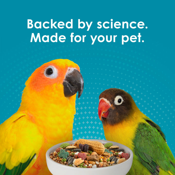 Kaytee Forti-Diet Pro Health Nourish+Protect Conure &amp; Lovebird Food, 4 lb