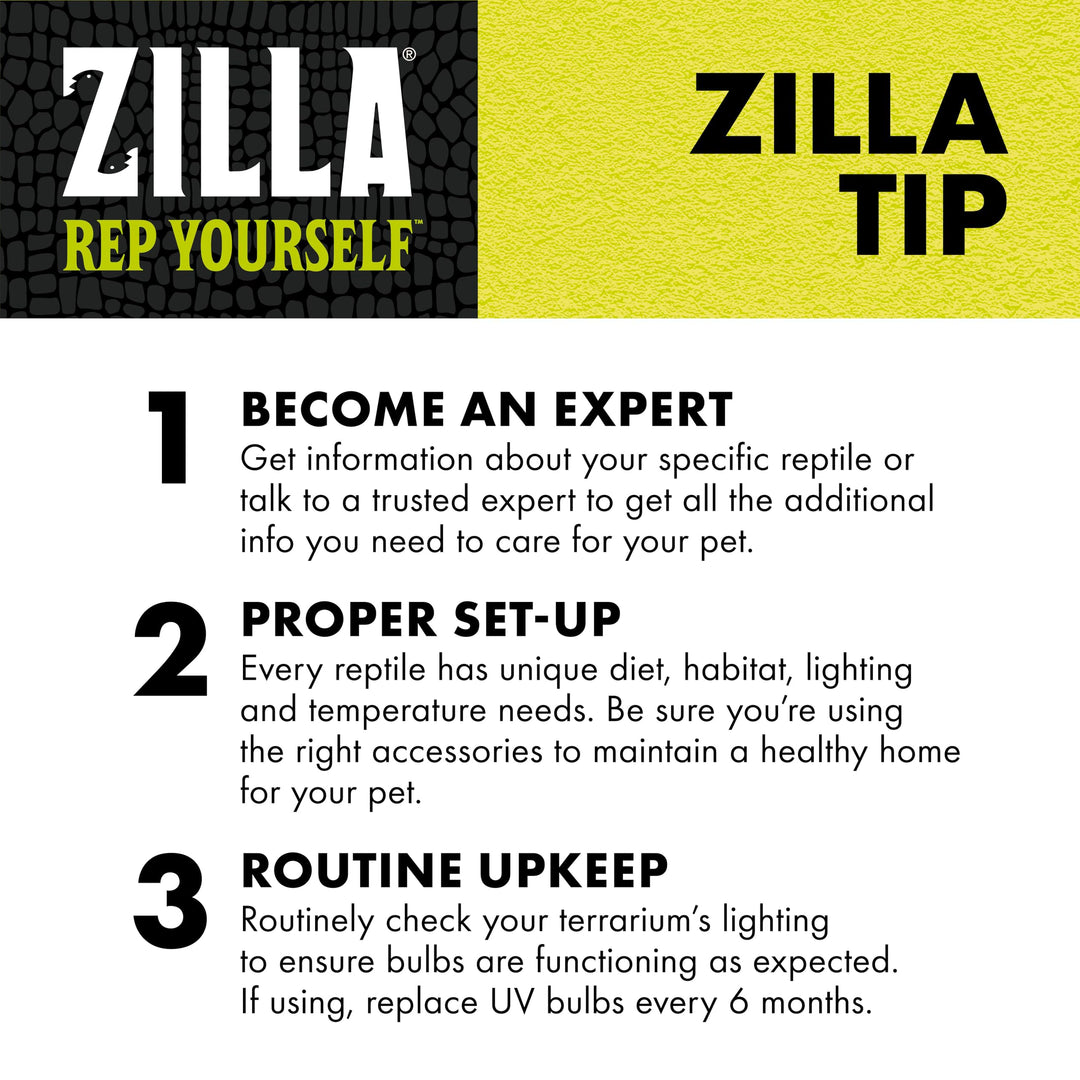 Zilla Basking Spot Bulb, Day White, 50 Watts