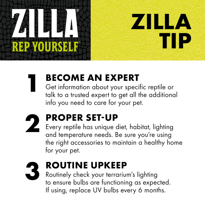 Zilla Basking Spot Bulb, Day White, 50 Watts
