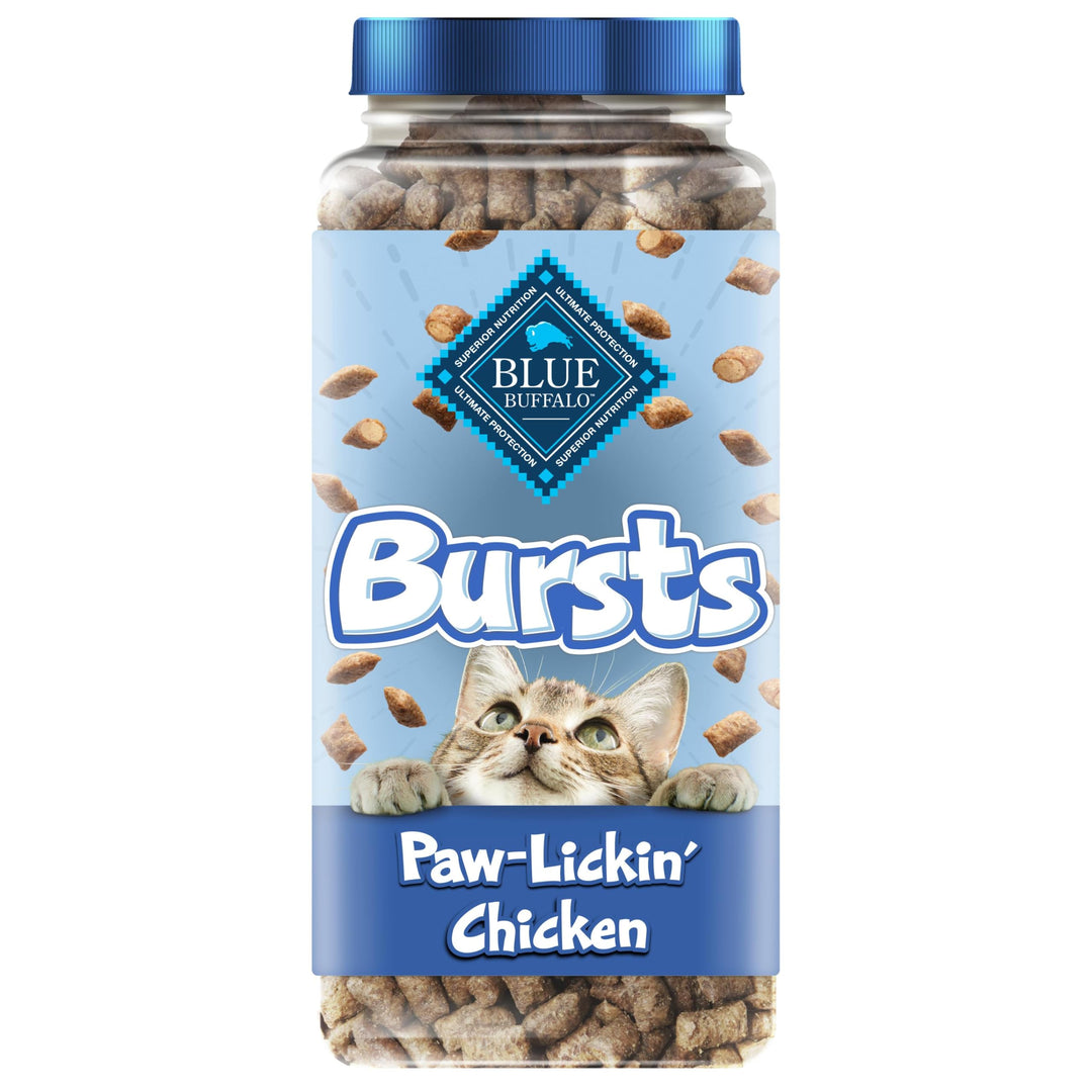 Blue Buffalo Bursts Chicken Crunchy &amp; Creamy Cat Treats, 12 oz