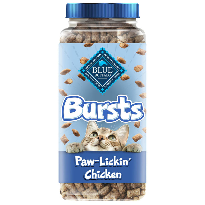 Blue Buffalo Bursts Chicken Crunchy &amp; Creamy Cat Treats, 12 oz