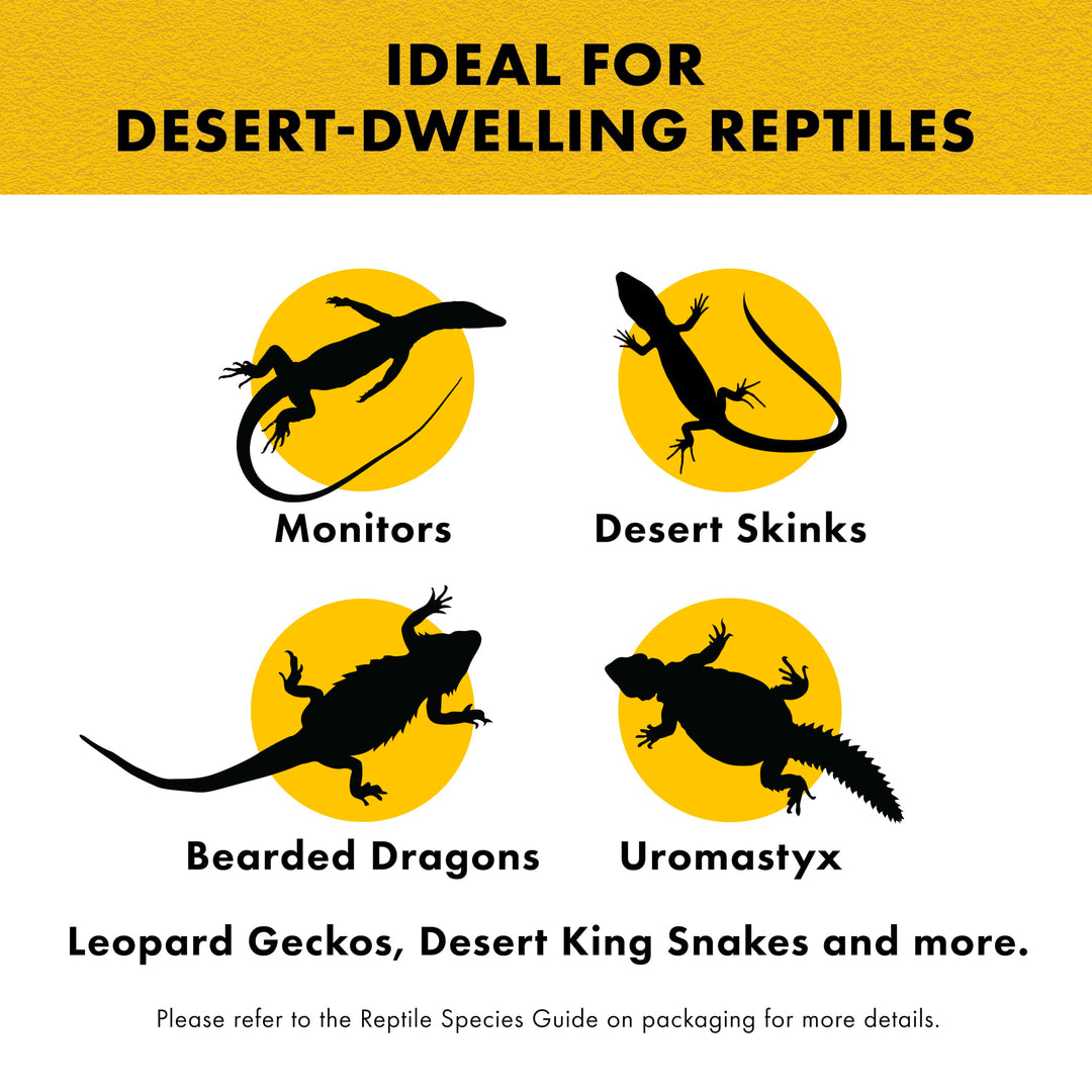 Zilla Desert Blend Substrate, Glass-Friendly Alternative to Sand, Made with 100% English Walnut Shells, Ideal for Desert Reptiles, 25 Quarts