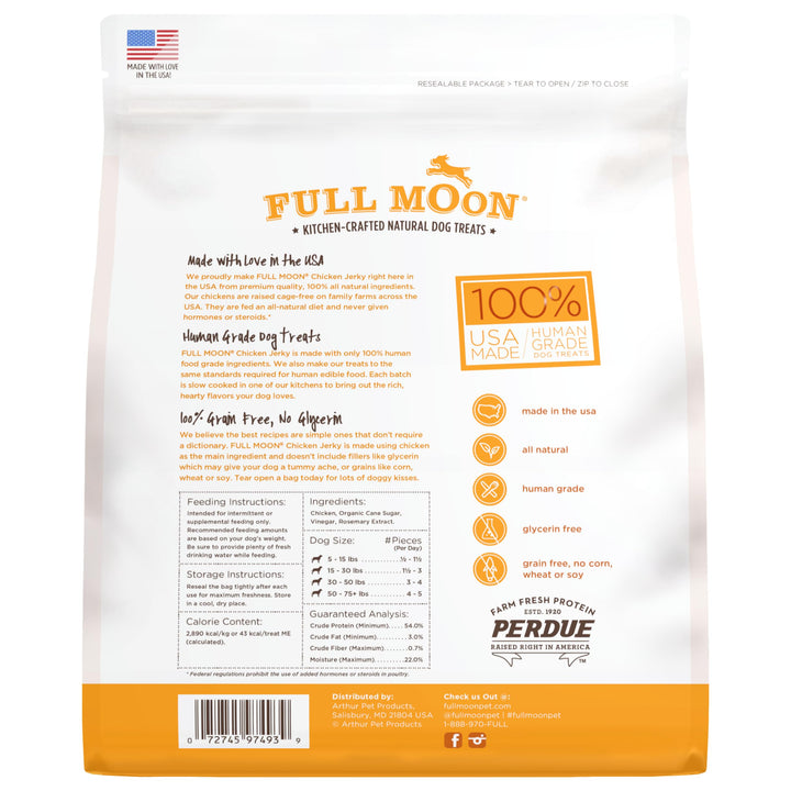Full Moon® Chicken Jerky Dog Treat 24 Ounce (Pack of 1)