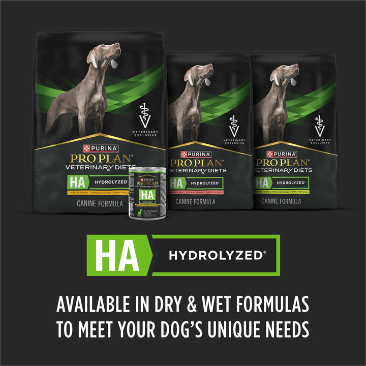 Purina Pro Plan Veterinary Diets HA Hydrolyzed Dry Dog Food, 25 lb Bag