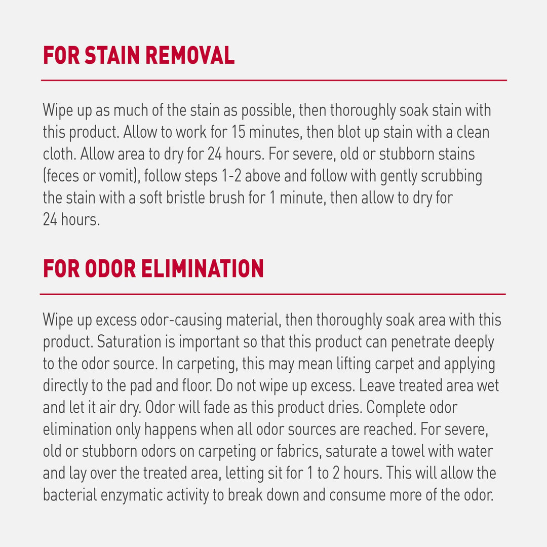 Nature’s Miracle Advanced Dog Stain &amp; Odor Eliminator, Severe Mess, 32 oz