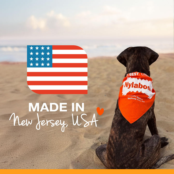 Nylabone Textured Knuckle Bone Power Chew Toys for Dogs, Durable &amp; Tough Dog Toys for Aggressive Chewers, Bacon Flavor, X-Large/Giant - 50+ lbs, 1 Count