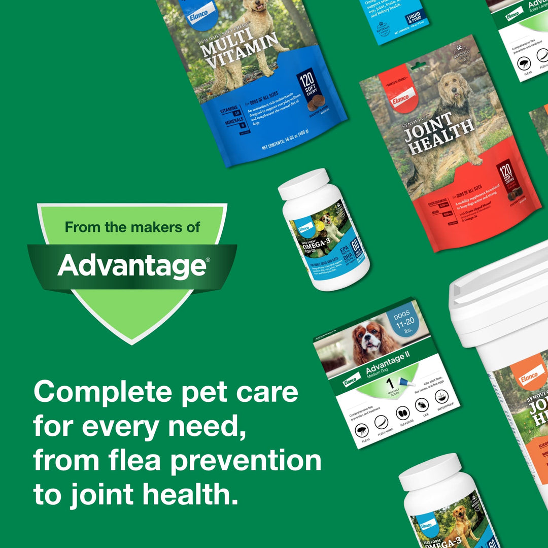 Advantage II Large Dog Topical Flea Treatment &amp; Prevention, 4ct