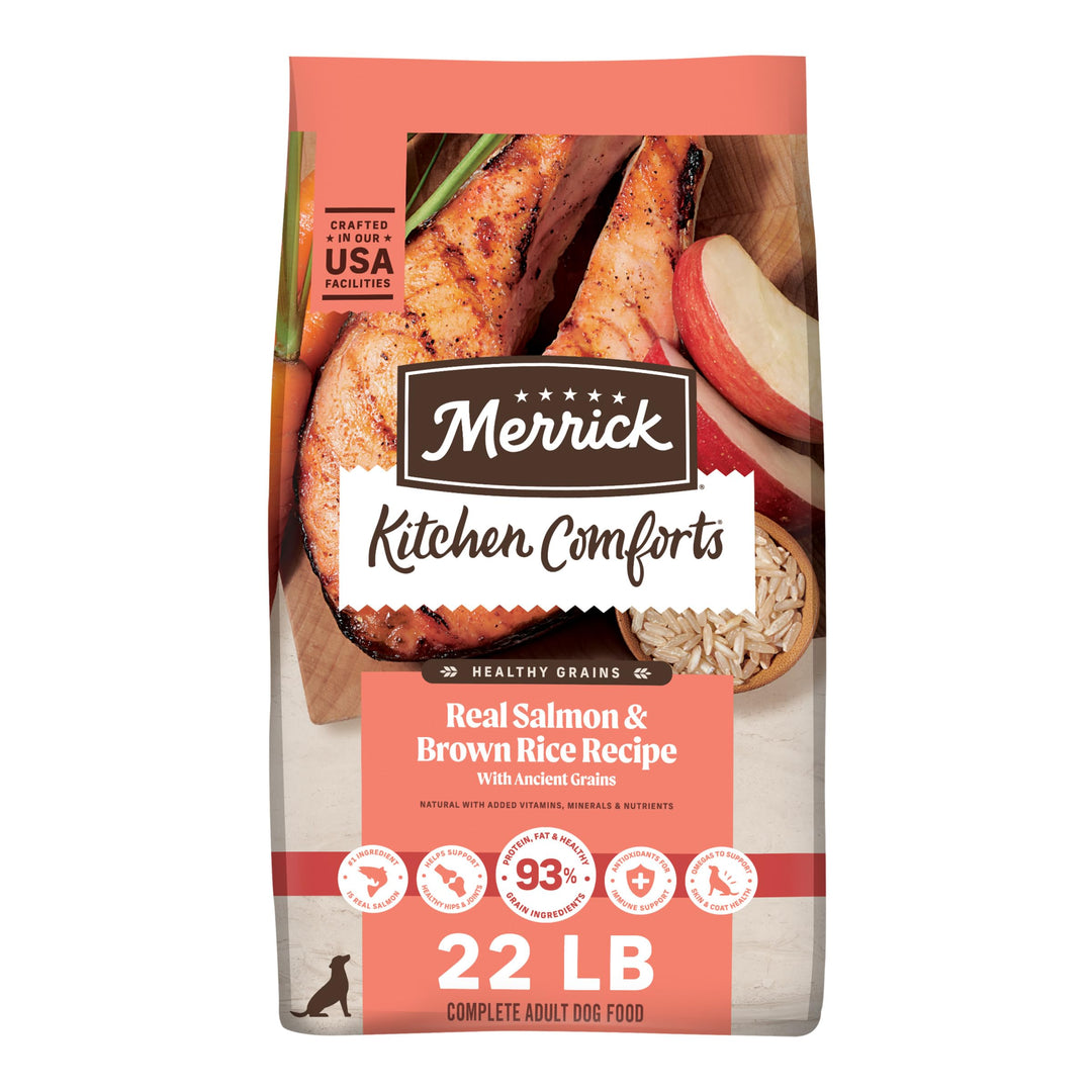 Merrick Kitchen Comforts Premium Adult Dry Dog Food, 22 lb. Bag