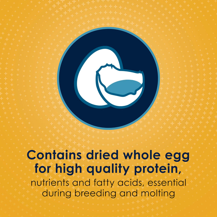 Kaytee Forti-Diet Pro Health Egg-Cite Nourish+Protect Parakeet Bird Seed