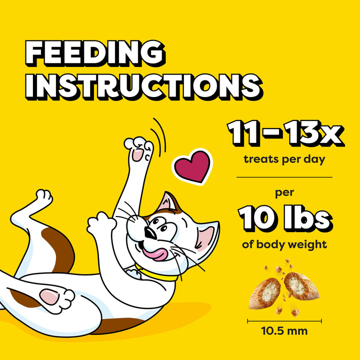 Temptations Classic Crunchy and Soft Cat Treats, Tasty Chicken, 6.3oz, 10pk