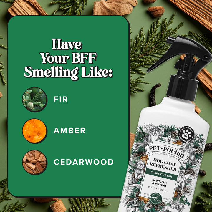 Poo-Pourri Furrest Fresh Dog Deodorizing Spray, 8 Fl Oz