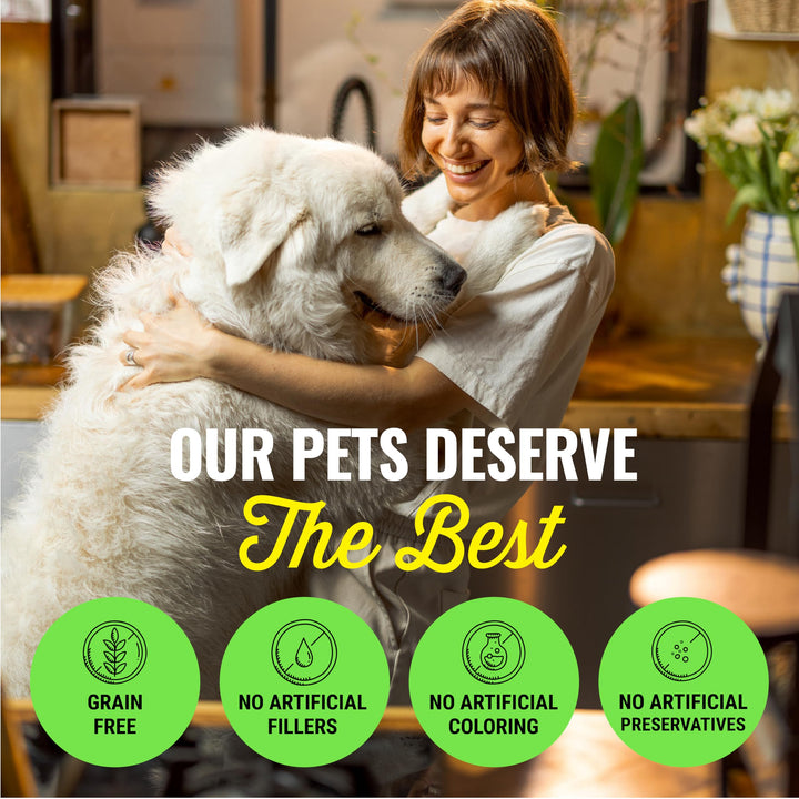 etta says! Premium Crunchy 7" Deer Dog Chews - Grain-Free Dog Treats, Good for Teeth, Easy to Digest - Made in The USA (20 Count Pack of 1)